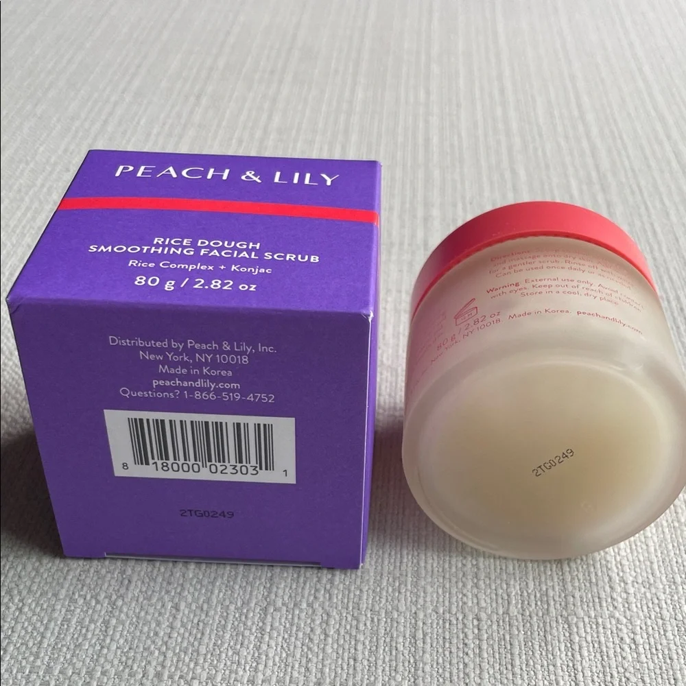 PEACH & LILY Rice Dough Smoothing Facial Scrub